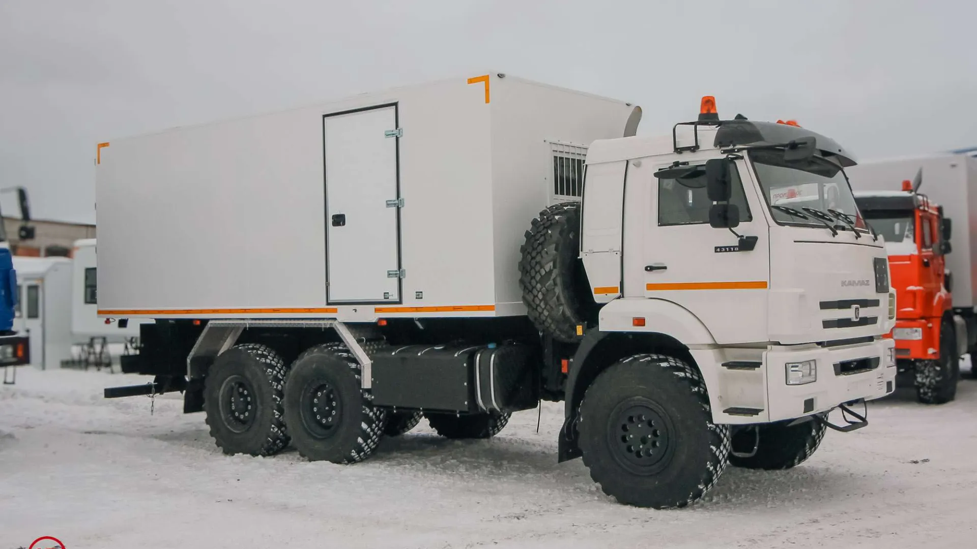 Автомобиль для перевозки взрывчатых веществ (EX/III). КамАЗ 43118-50. 0