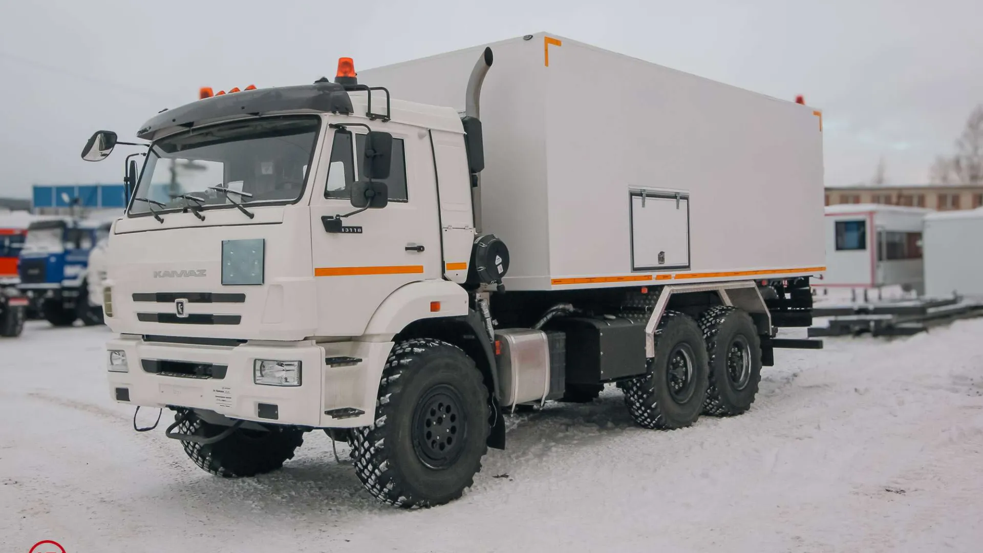 Автомобиль для перевозки взрывчатых веществ (EX/III). КамАЗ 43118-50. 1