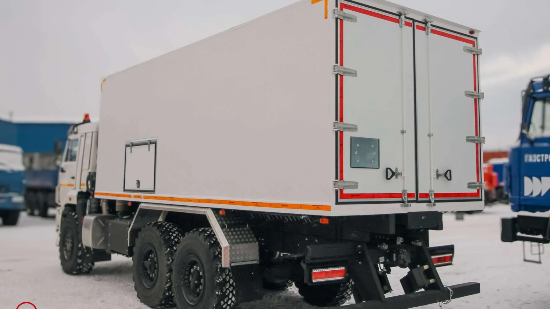 Автомобиль для перевозки взрывчатых веществ (EX/III). КамАЗ 43118-50. 2