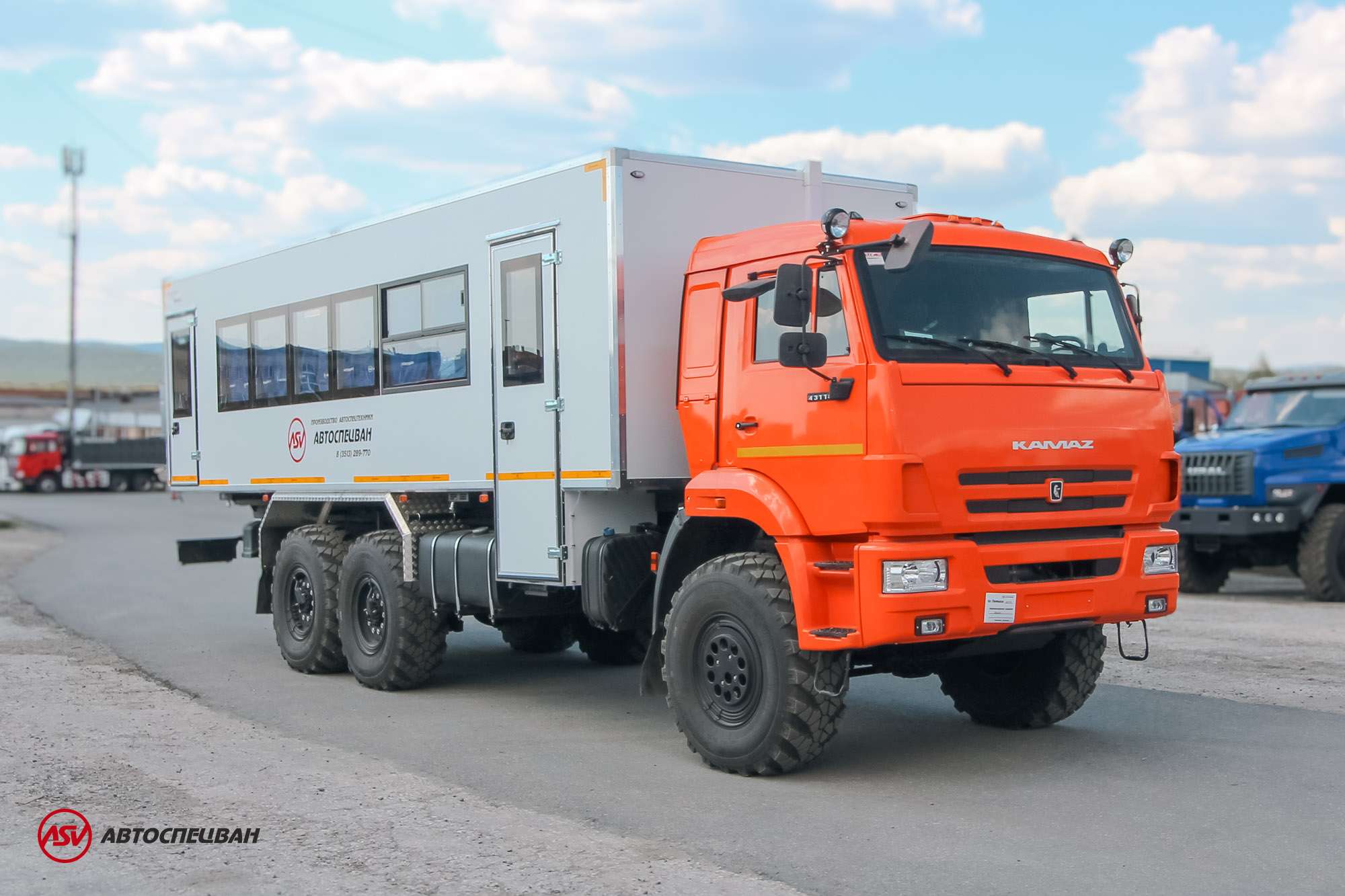 Вахтовый автобус 32 места на шасси КАМАЗ-43118-50 (Евро 5) 0
