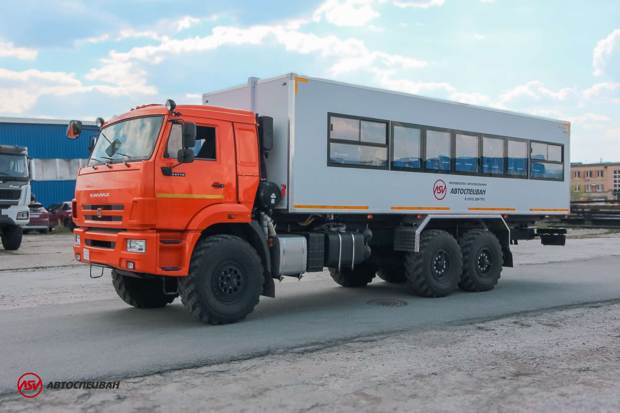 Вахтовый автобус 32 места на шасси КАМАЗ-43118-50 (Евро 5) 3