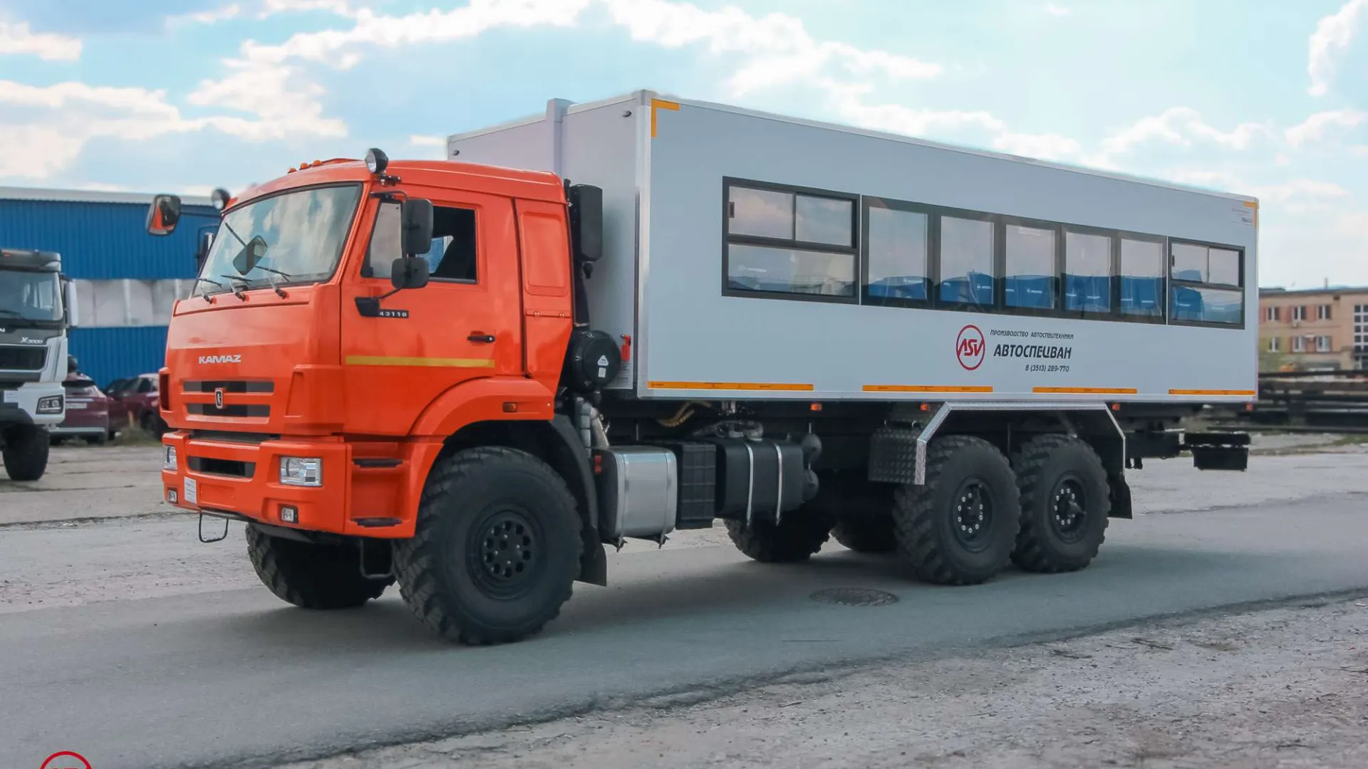 Вахтовый автобус 32 места на шасси КАМАЗ-43118-50 (Евро 5) 3