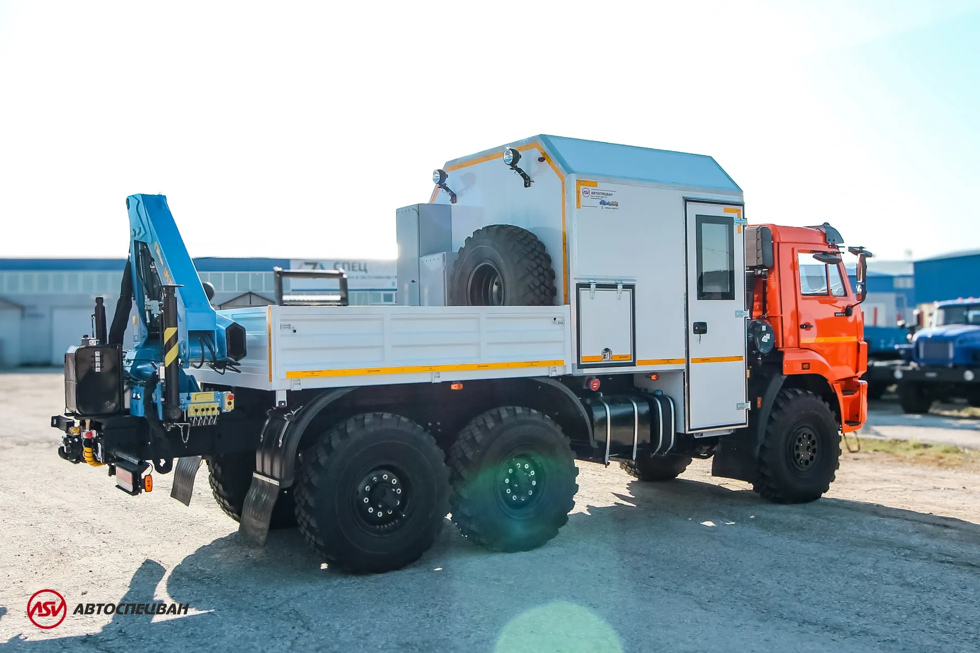 ГПА КамАЗ 43118-3027-50 с КМУ ИМ-77 2