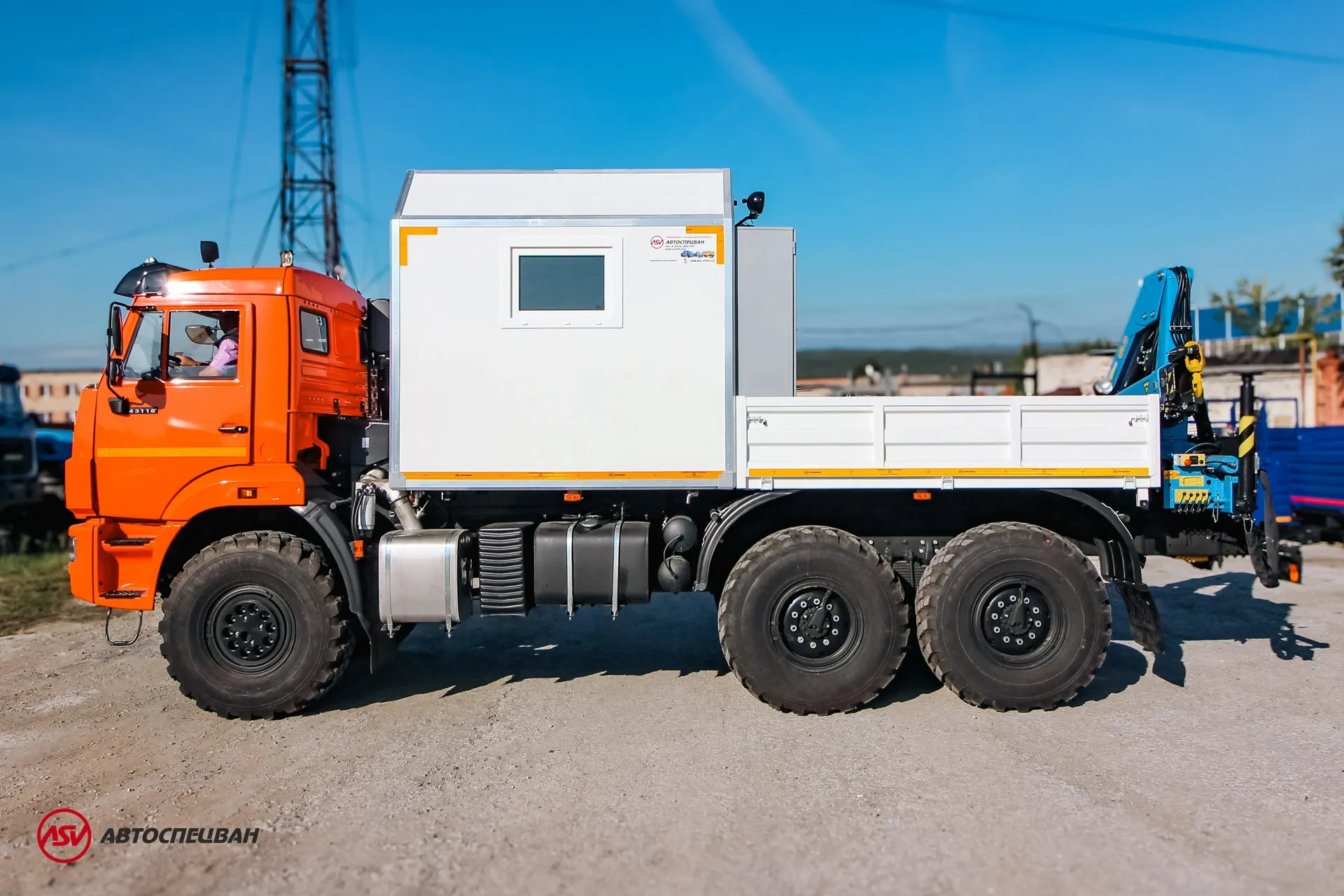 ГПА КамАЗ 43118-3027-50 с КМУ ИМ-77 3