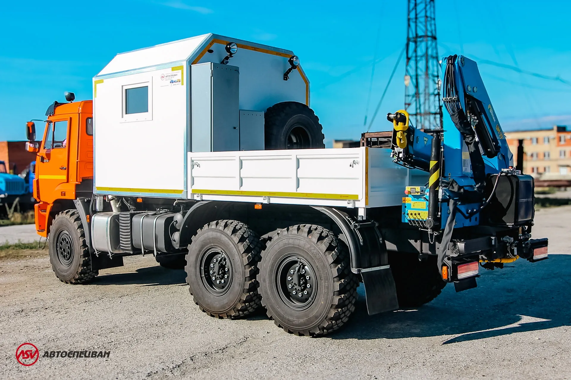 ГПА КамАЗ 43118-3027-50 с КМУ ИМ-77 4