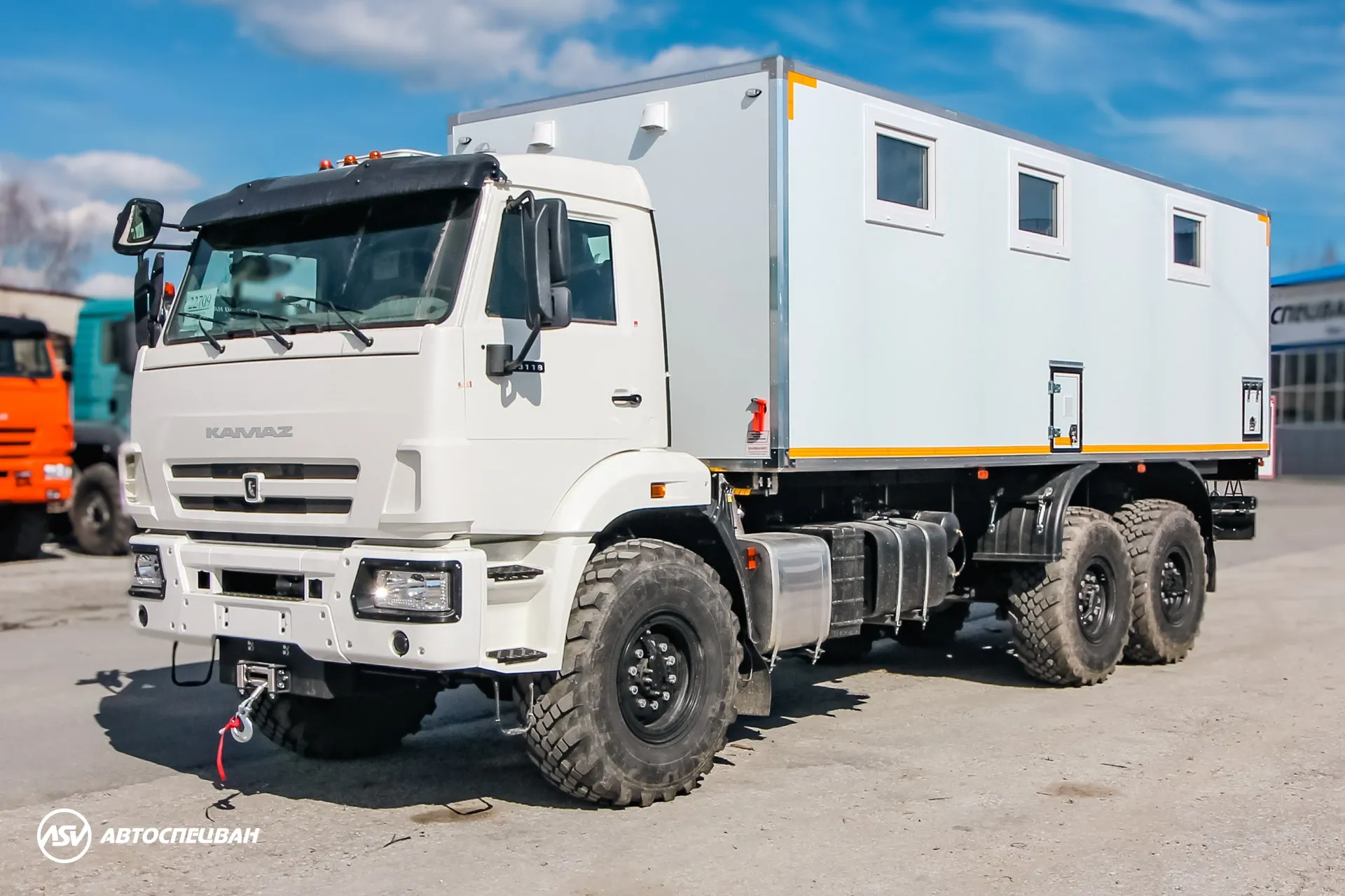 Транспортно-бытовой автомобиль ТБМ на шасси КАМАЗ 43118-50 5