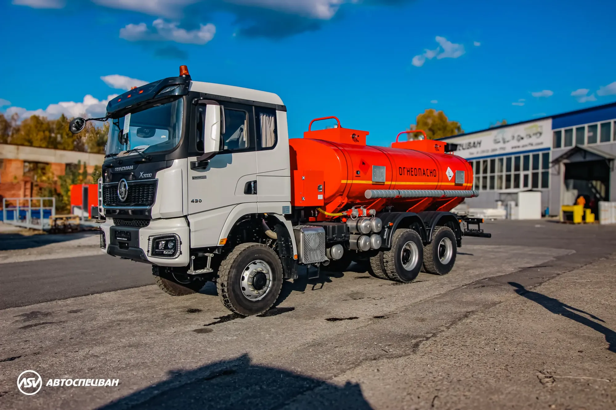 Автотопливозаправщик АТЗ-12/2 Shacman X3000 6х6 (Двускатная ошиновка) 0