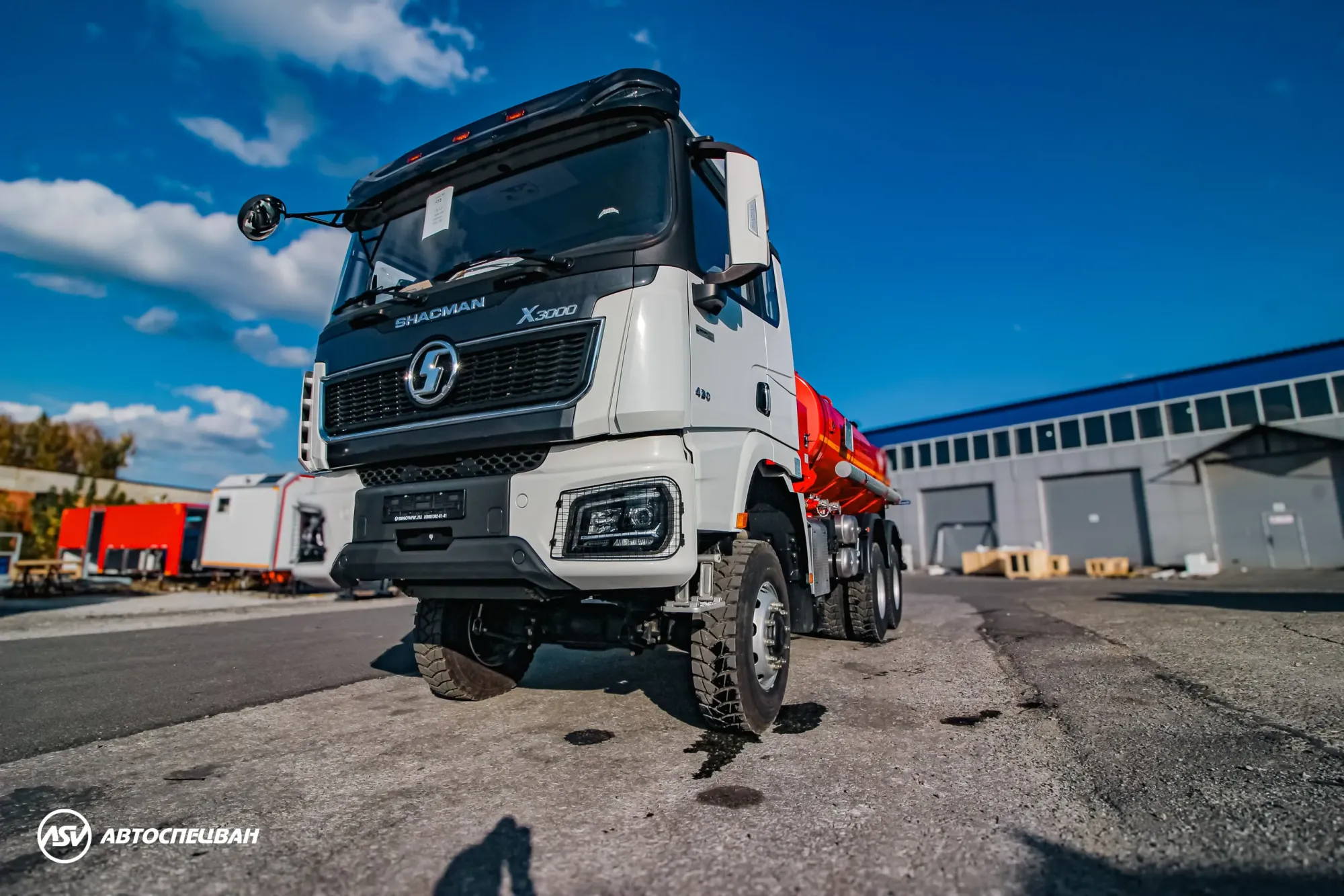 Автотопливозаправщик АТЗ-12/2 Shacman X3000 6х6 (Двускатная ошиновка) 4