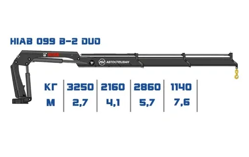 КМУ HIAB 099B-2 Duo 0