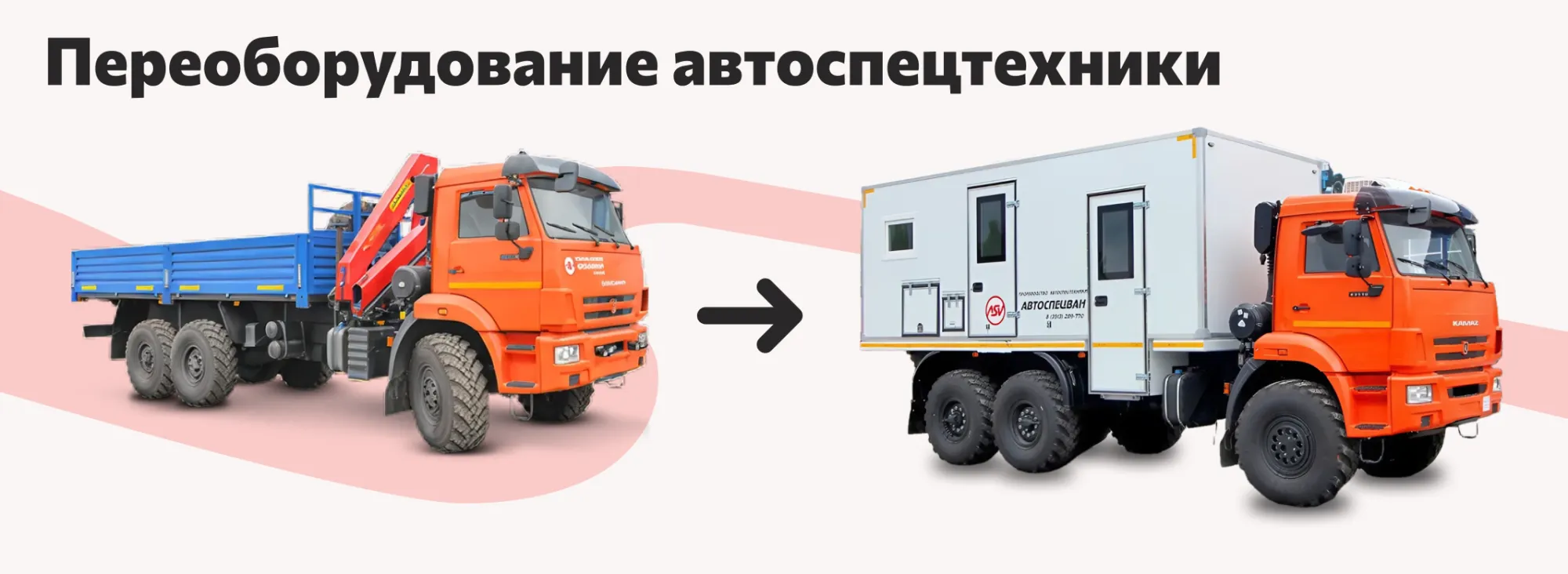 Переоборудование ТС