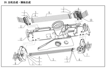 Main assembly – Control assembly