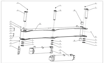 Inner boom assembly