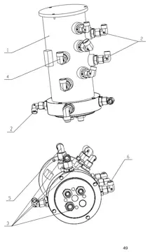 Center swivel joint assembly