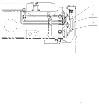 Lower hydraulic system pipelines (лист 3)