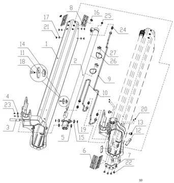 Third extension boom assembly (лист 2)