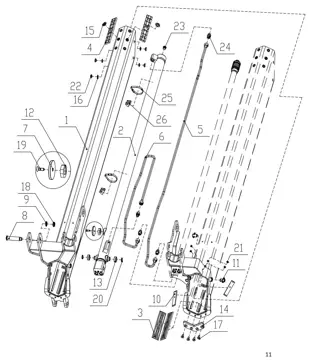 Third extension boom assembly (лист 3)