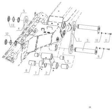 Second connecting rod assembly