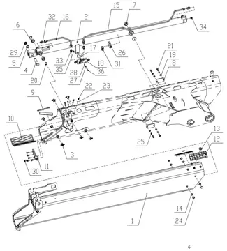 First extension boom assembly (лист 3)
