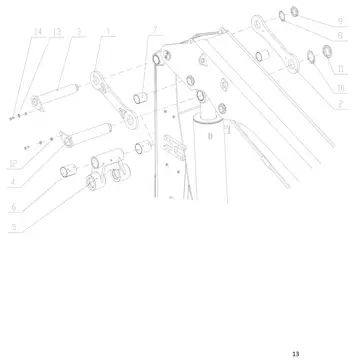 First connecting rod assembly