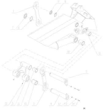 Second connecting rod assembly