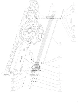 Lower operating assembly