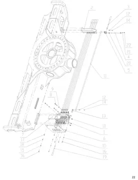 Lower operating assembly (лист 2)