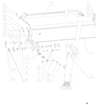Outriggers assembly (лист 2)