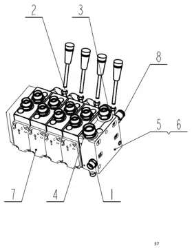 Control valve assembly (лист 2)