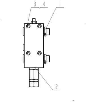 Mainboom balance valve assembly