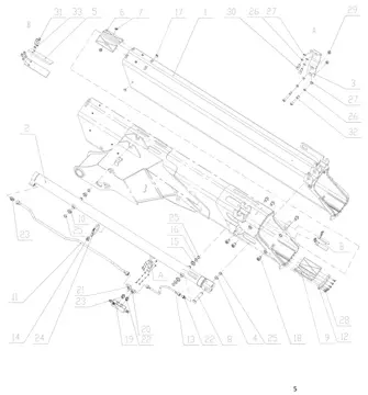 First extension boom assembly (лист 2)