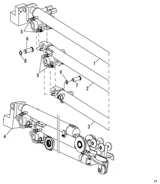 Telescopic cylinder assembly
