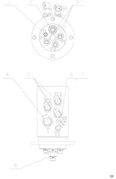 Center swivel joint assembly