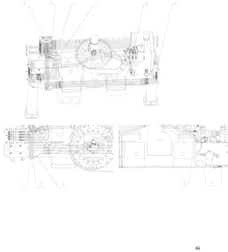 Lower hydraulic system pipelines (лист 2)
