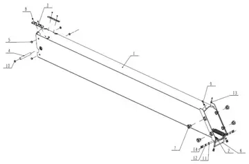 Boom assembly – Boom section II installation