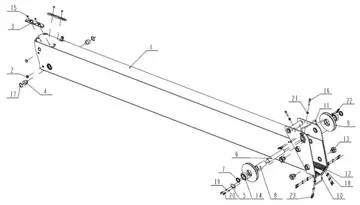 Boom assembly – Boom section IV installation