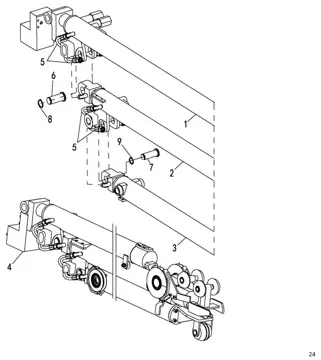 Telescopic cylinder assembly