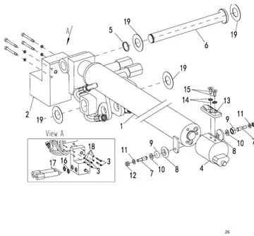 Telescopic cylinder assembly (лист 3)