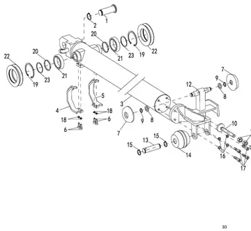 Telescopic cylinder assembly (лист 7)