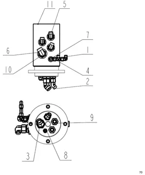 Center swivel joint assembly
