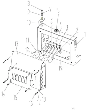 Main valve frame assembly (лист 2)