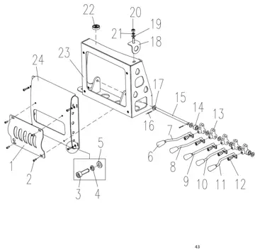 Auxiliary valve frame assembly (лист 2)