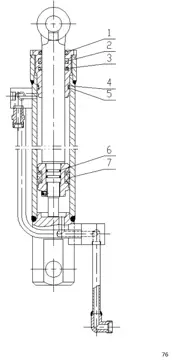 Horizontal cylinder