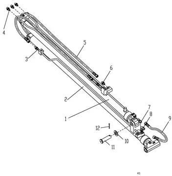 Horizontal cylinder Assembly