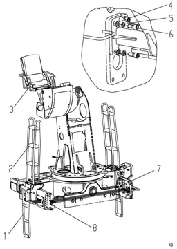 Upper operation assembly