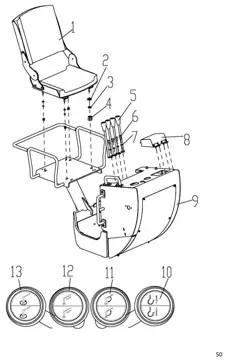 Seat control assembly