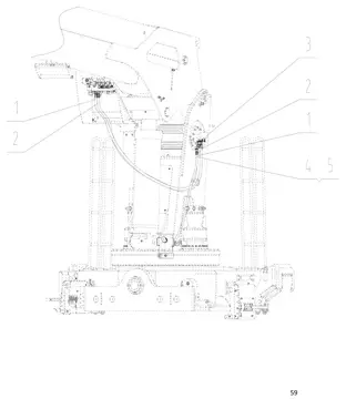 Upper hydraulic system pipeline (лист 3)